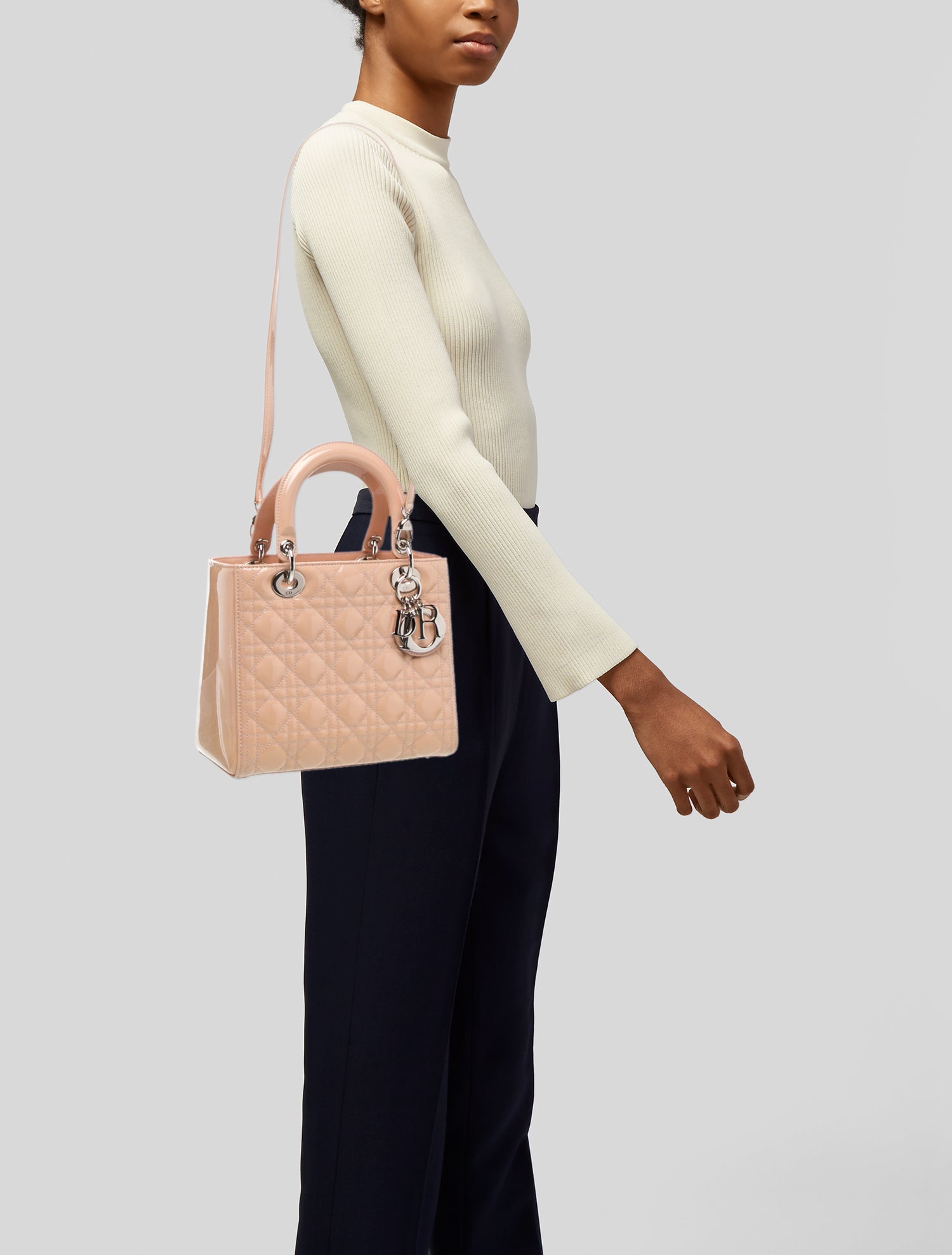 Christian Dior Cannage Lady Dior Medium