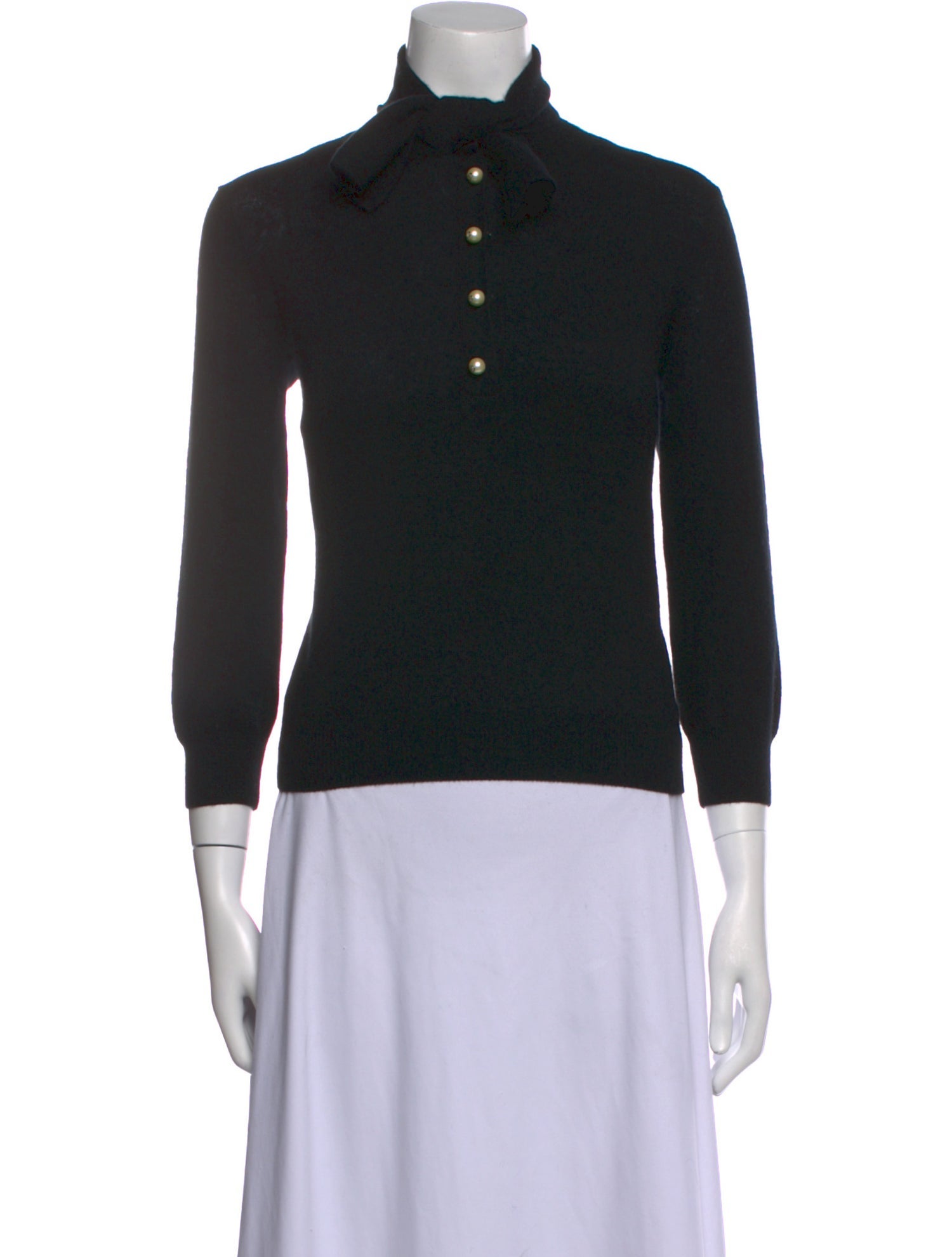 Christian Dior Cashmere Cowl Neck Sweater