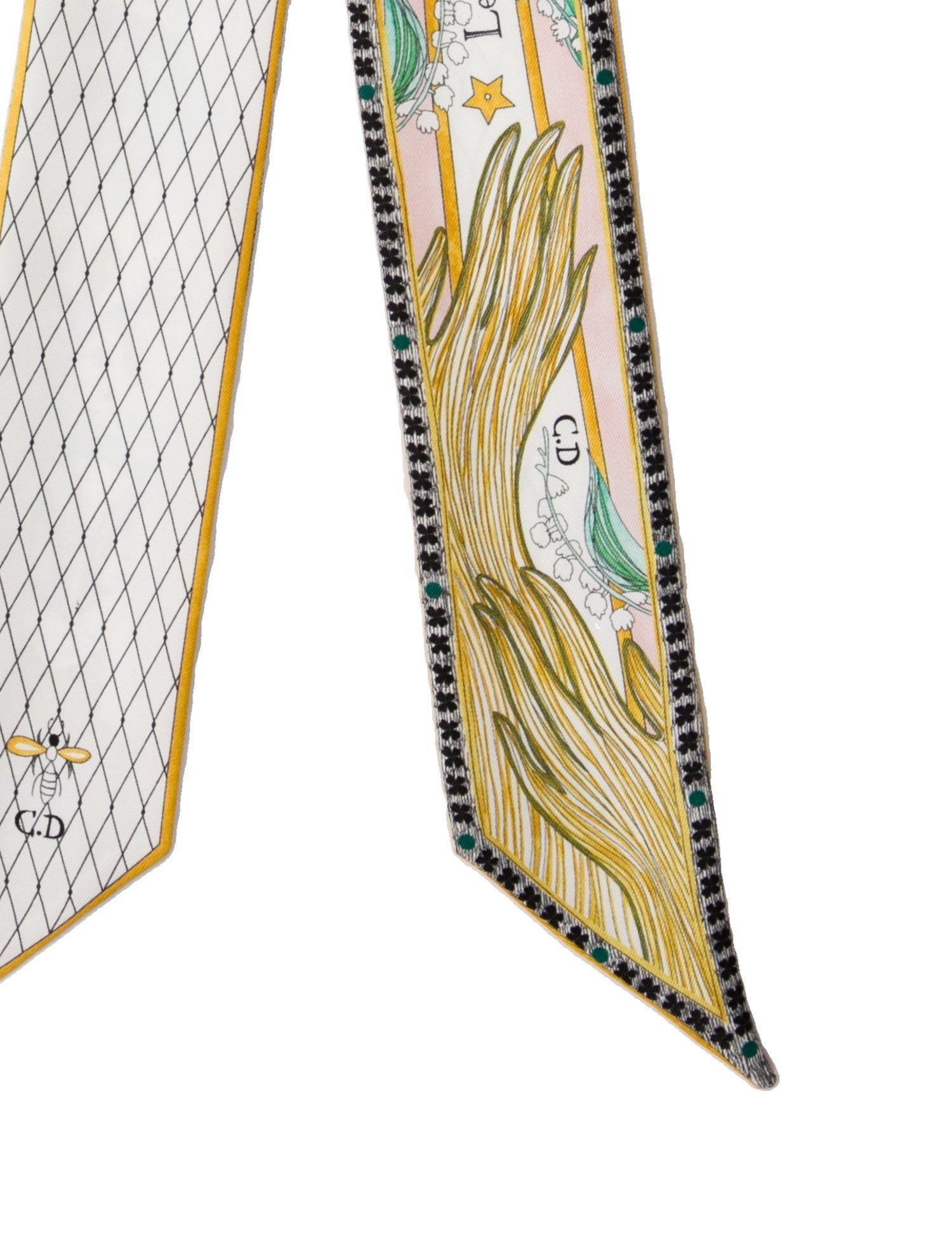 Christian Dior Silk Printed Scarf