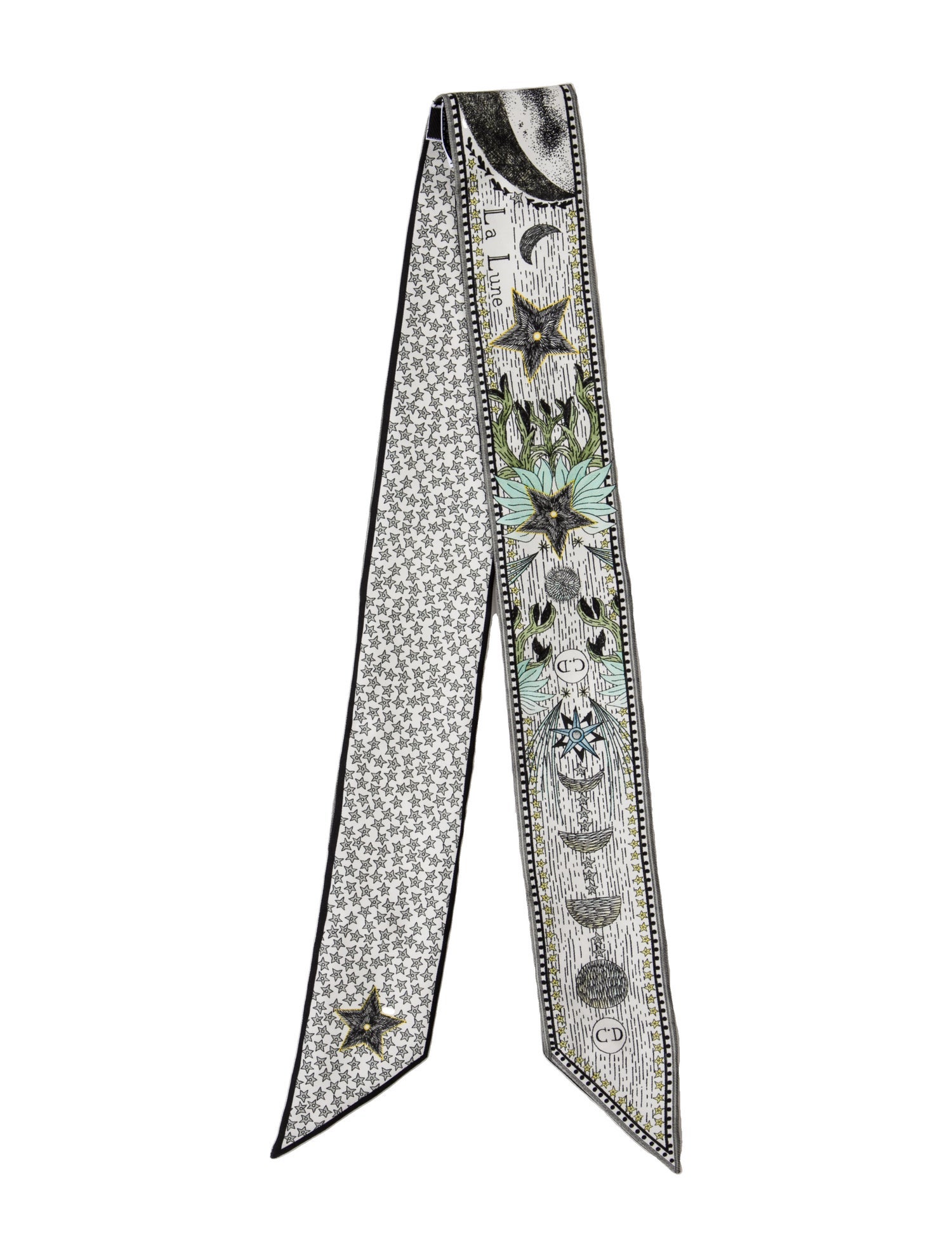 Christian Dior Silk Printed Scarf