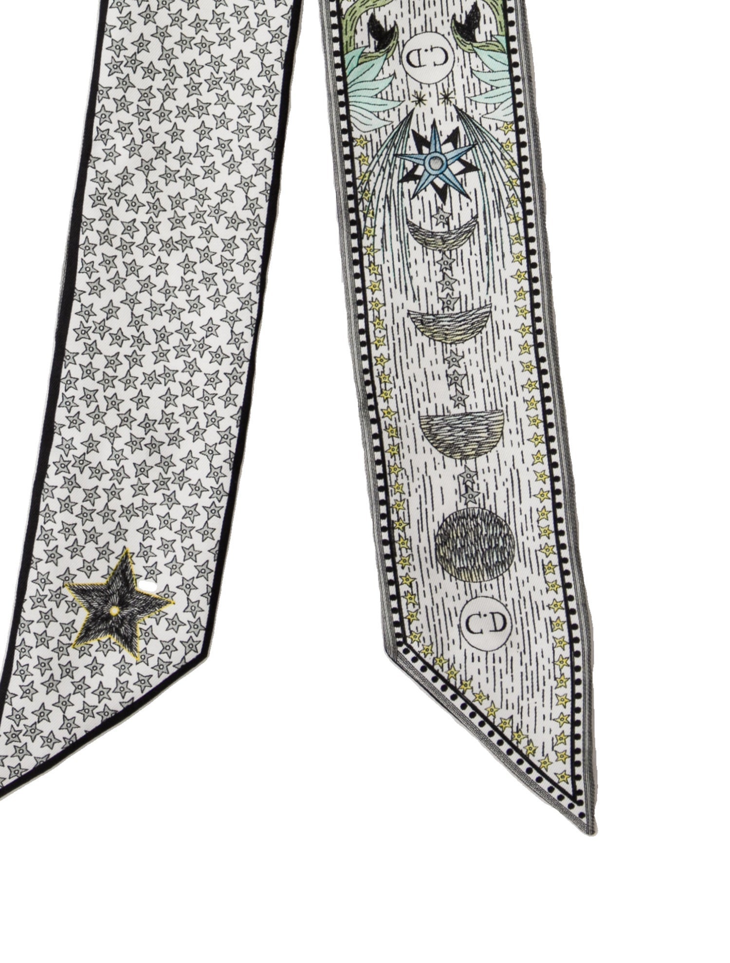 Christian Dior Silk Printed Scarf