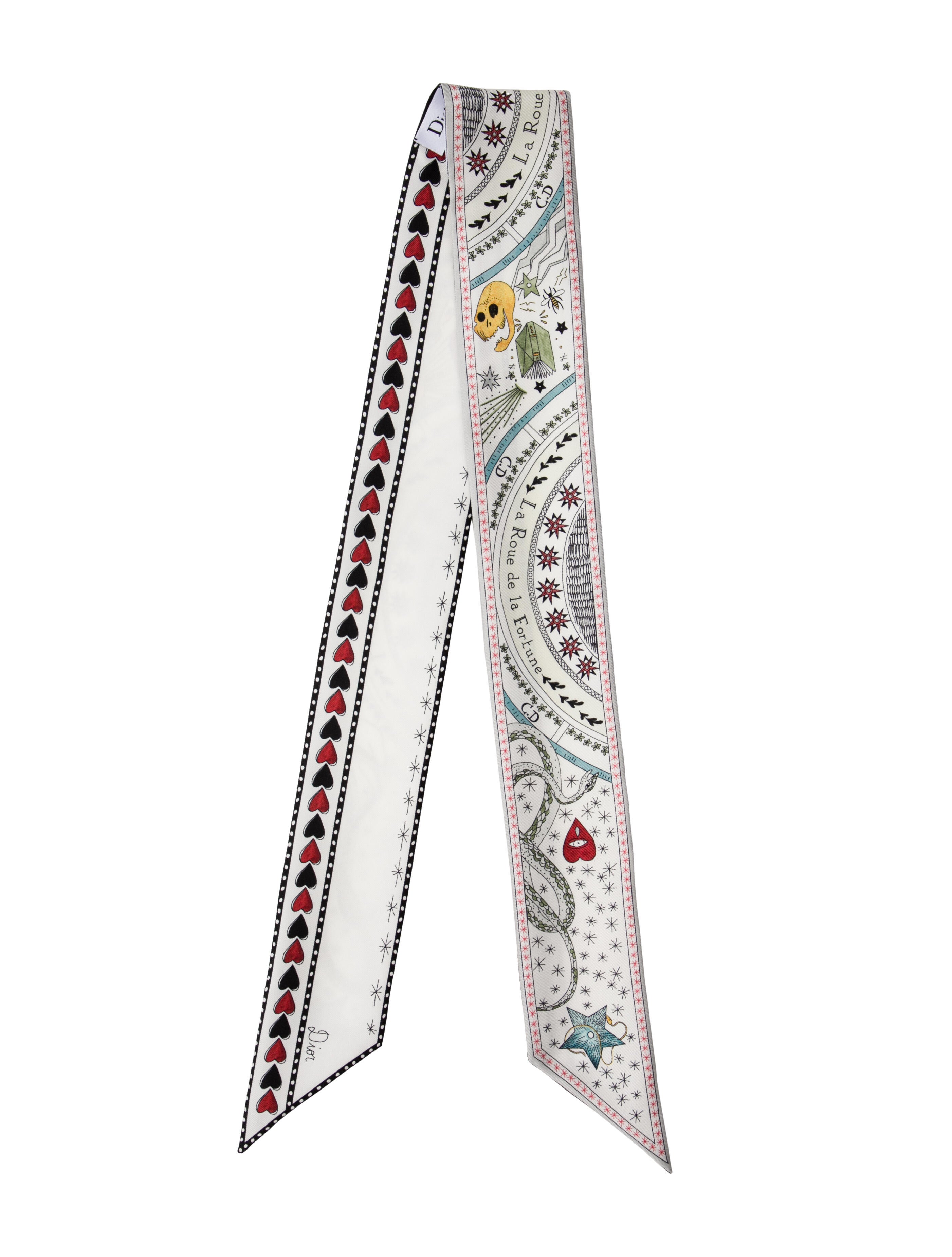 Christian Dior Silk Printed Scarf