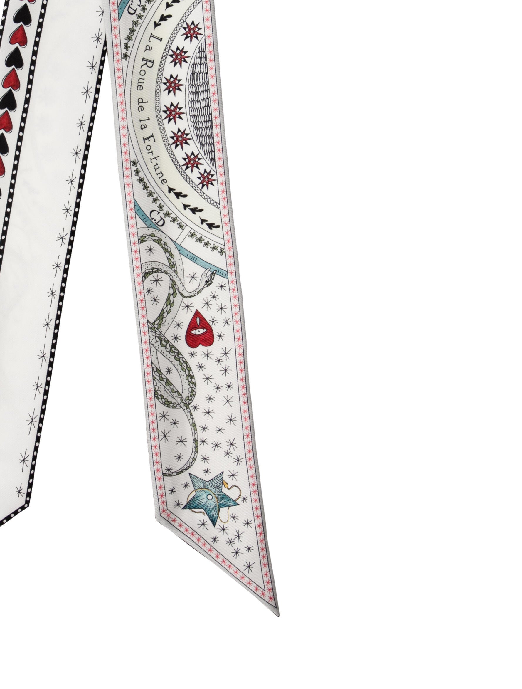 Christian Dior Silk Printed Scarf