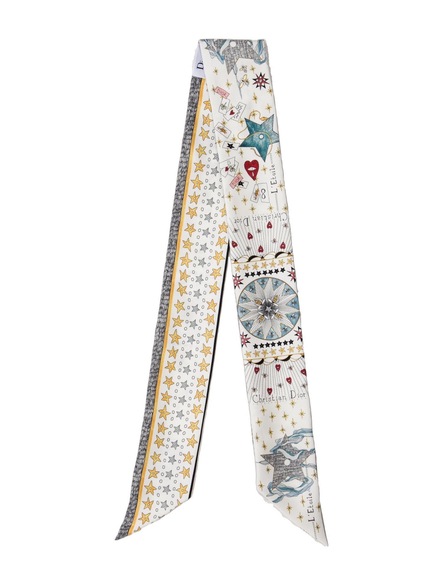 Christian Dior Silk Printed Scarf