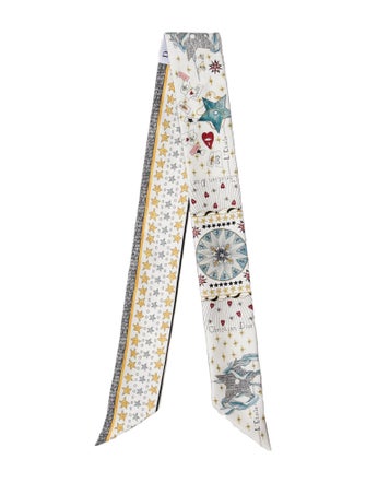 Christian Dior Silk Printed Scarf