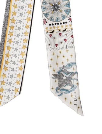 Christian Dior Silk Printed Scarf
