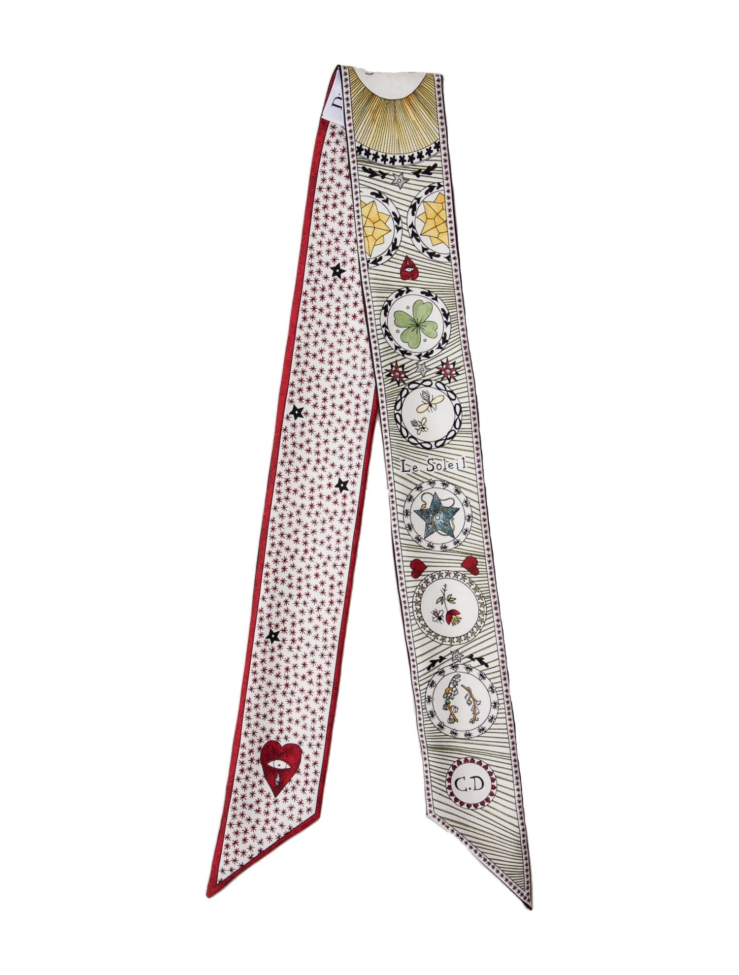 Christian Dior Silk Printed Scarf