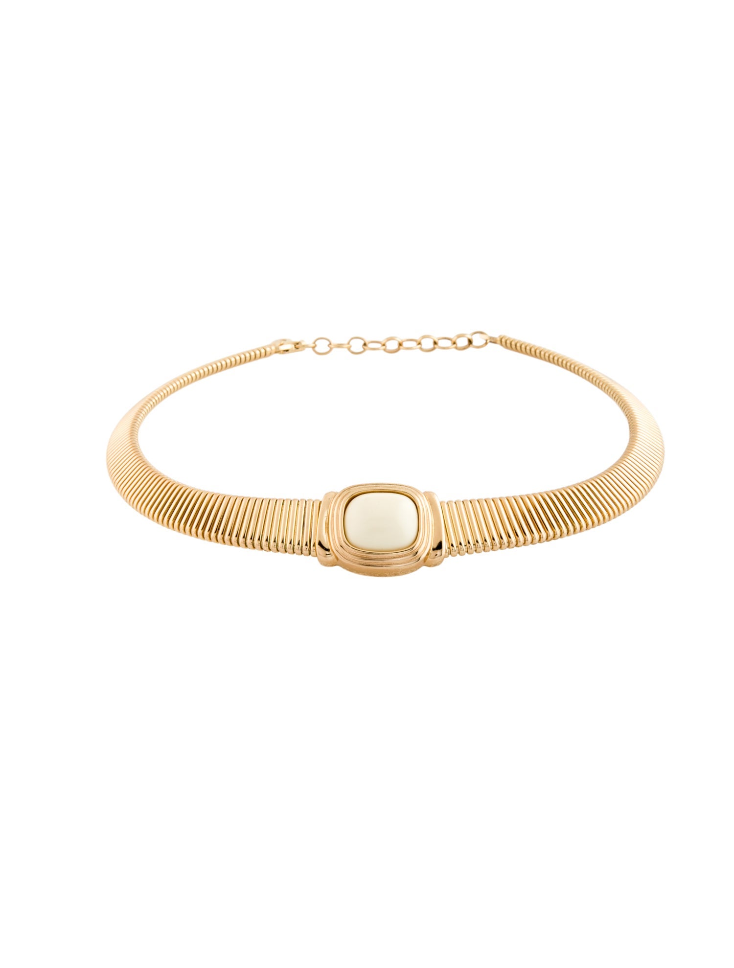 Christian Dior Vintage Resin Collar Necklace