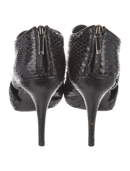 Christian Dior Snakeskin Animal Print Mules