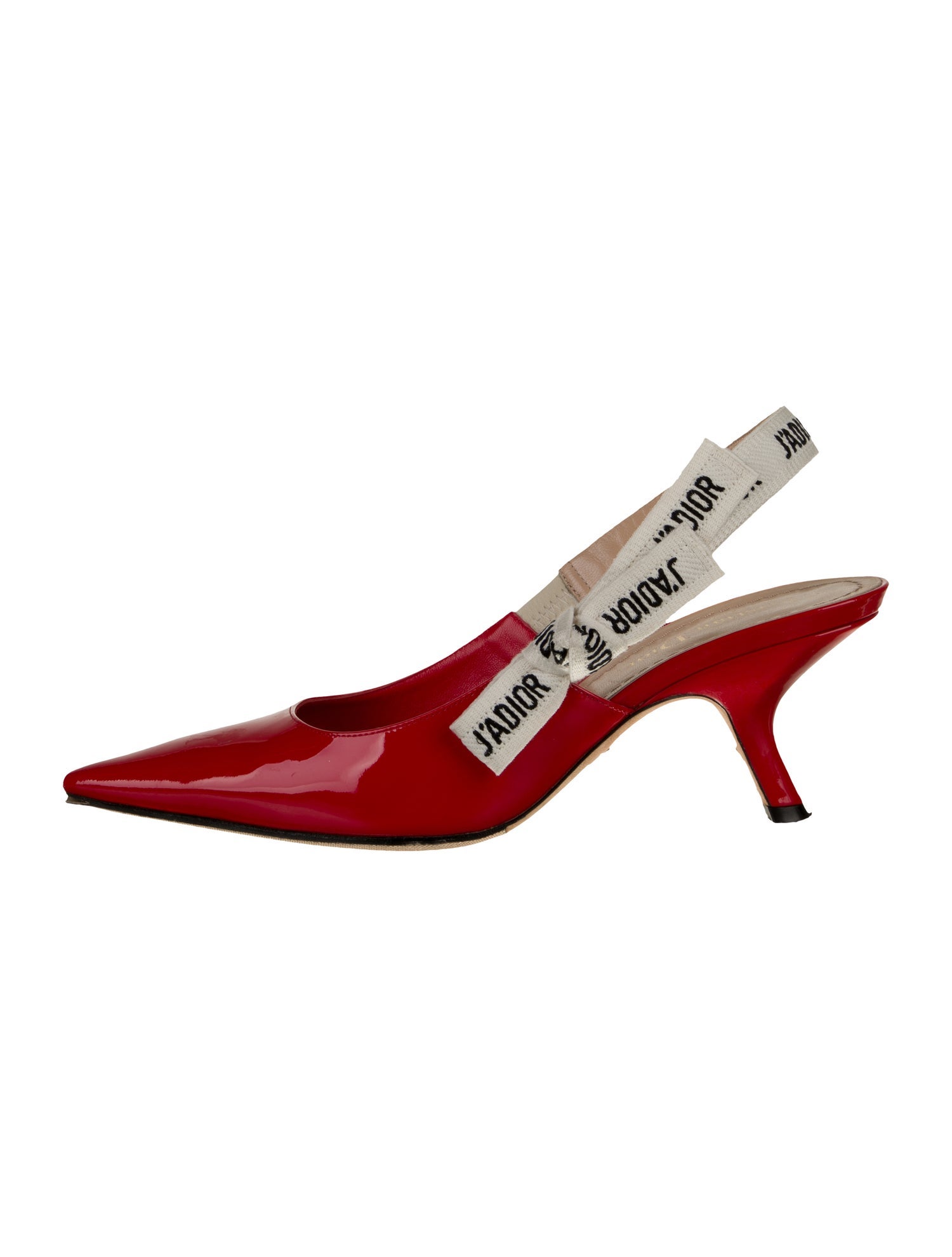 Christian Dior J'ADIOR Patent Leather Slingback Pumps