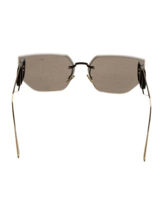 Christian Dior Square Tinted Sunglasses