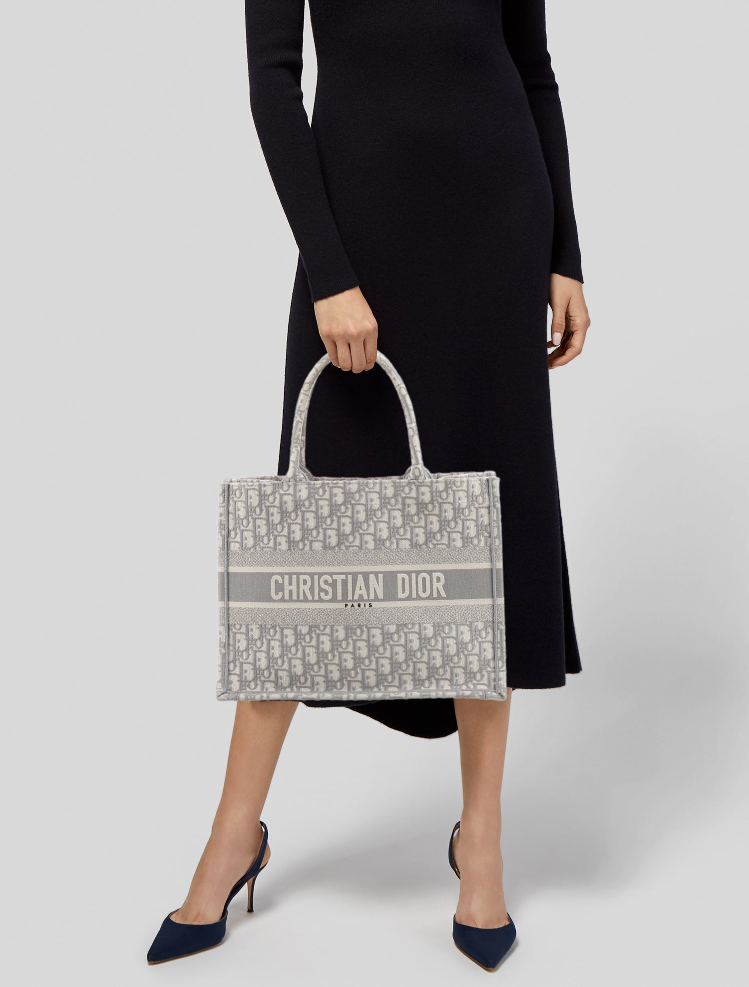 Christian Dior Oblique Jacquard Book Medium