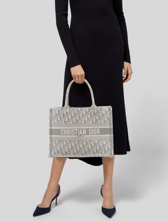 Christian Dior Oblique Jacquard Book Medium