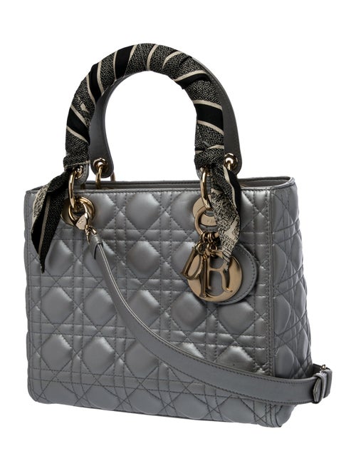 Christian Dior Cannage Lady Dior Medium