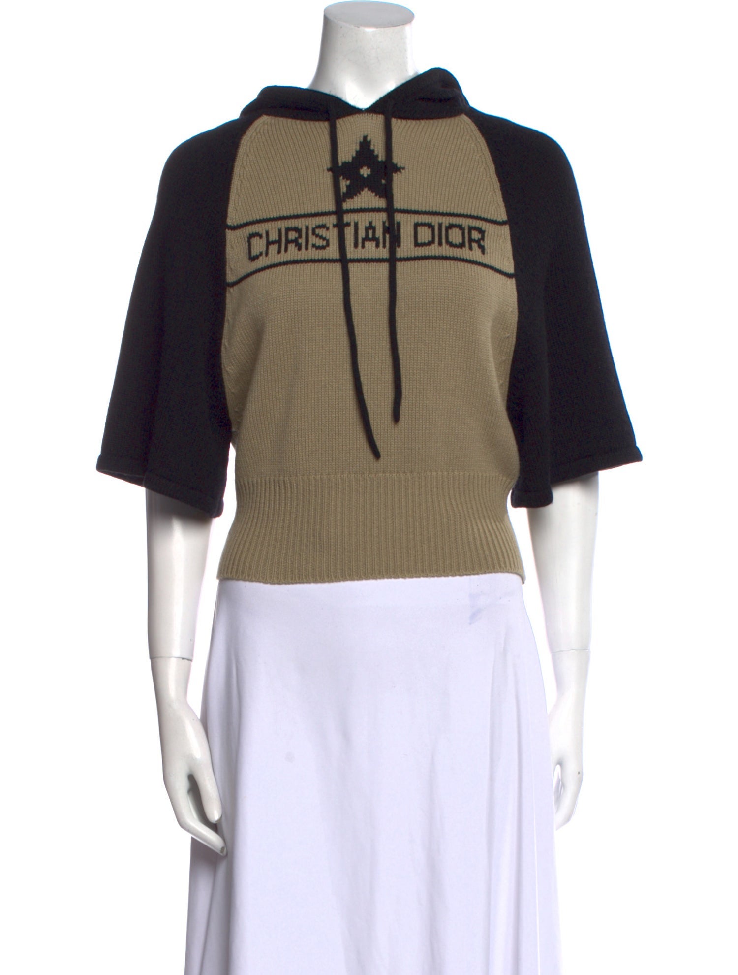 Christian Dior Cashmere Graphic Print Sweater w/ Tags