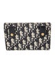 Christian Dior Oblique Jacquard Wallet on Chain