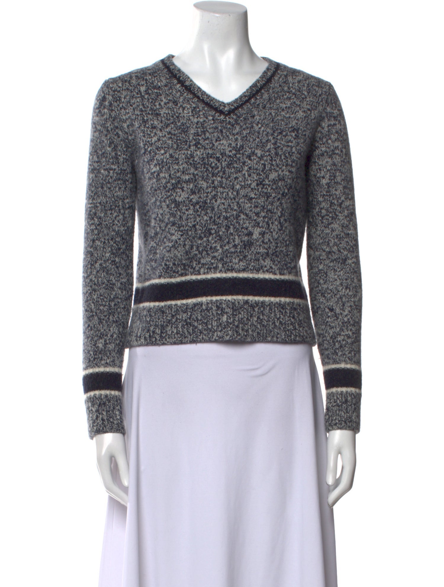 Christian Dior Wool Striped Sweater