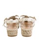 Christian Dior Leather Espadrilles