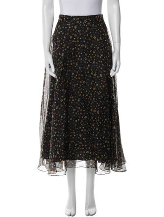 Christian Dior Printed Midi Length Skirt