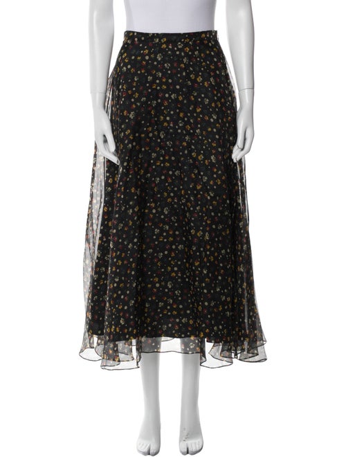 Christian Dior Printed Midi Length Skirt