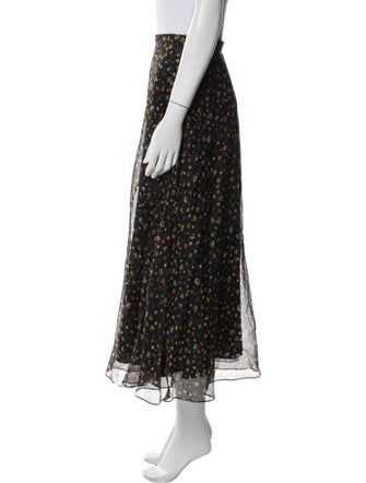 Christian Dior Printed Midi Length Skirt