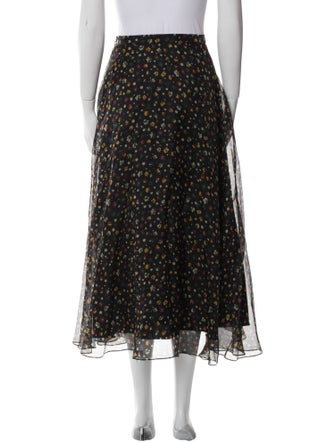 Christian Dior Printed Midi Length Skirt