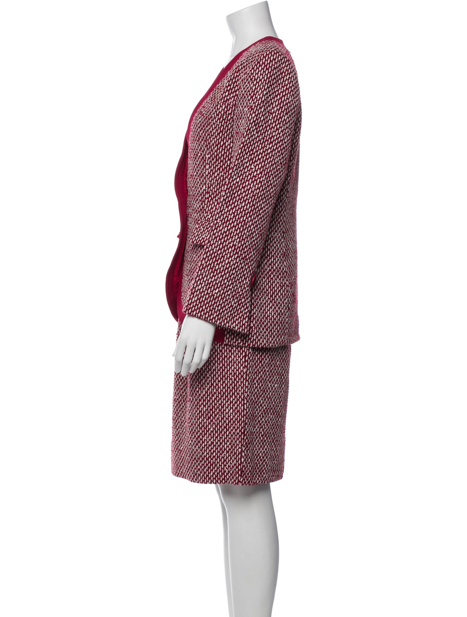 Christian Dior Vintage Wool Skirt Set