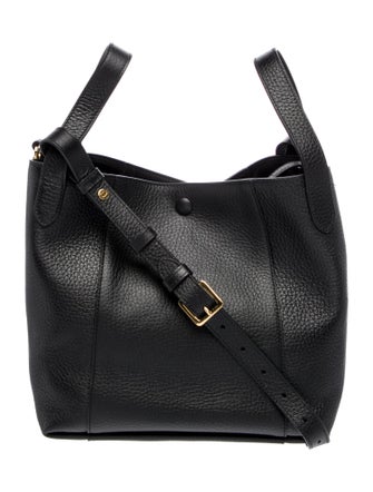 Christian Dior Leather Signature Bucket Bag Medium