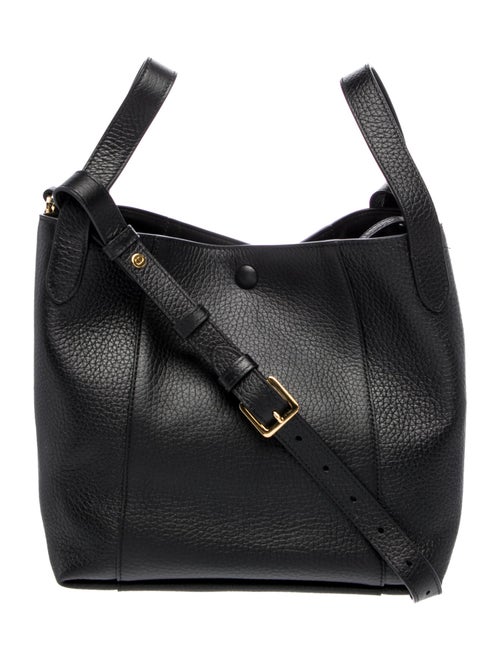 Christian Dior Leather Signature Bucket Bag Medium