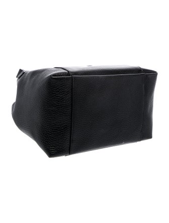 Christian Dior Leather Signature Bucket Bag Medium