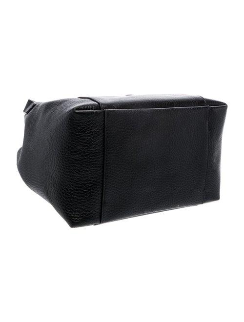 Christian Dior Leather Signature Bucket Bag Medium