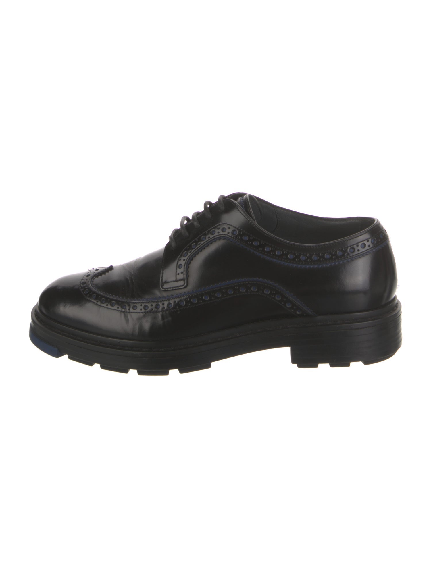 Christian Dior Bee Accent Leather Oxfords