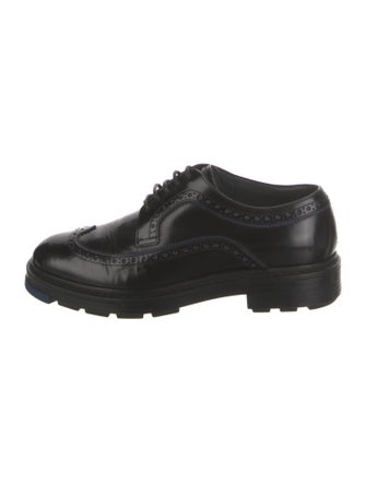 Christian Dior Bee Accent Leather Oxfords