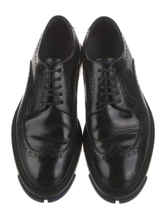 Christian Dior Bee Accent Leather Oxfords