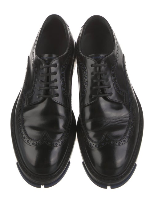 Christian Dior Bee Accent Leather Oxfords