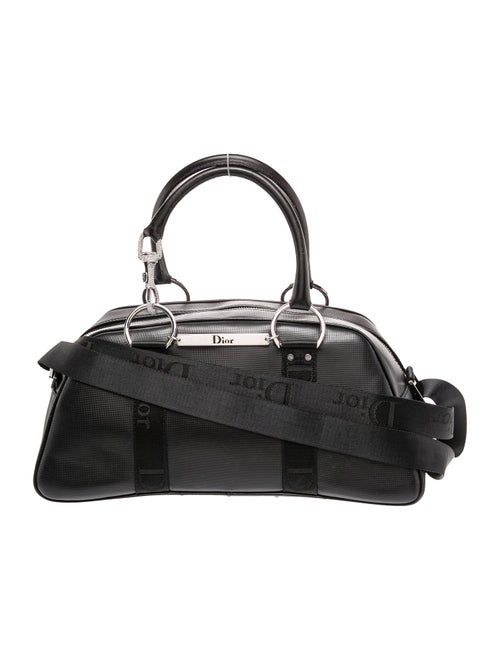 Christian Dior Leather Boston