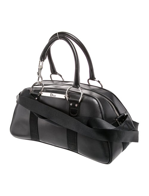 Christian Dior Leather Boston