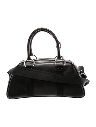 Christian Dior Leather Boston