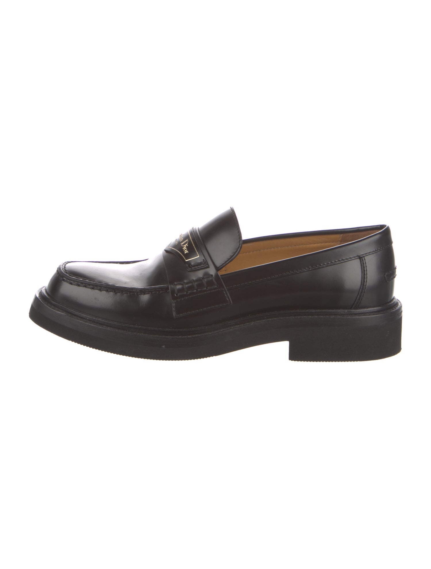 Christian Dior Leather Loafers