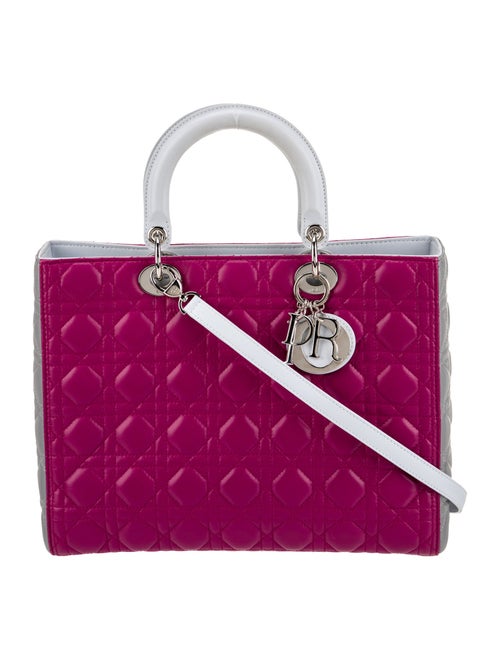 Christian Dior Cannage Lady Dior Large