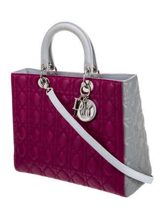 Christian Dior Cannage Lady Dior Large
