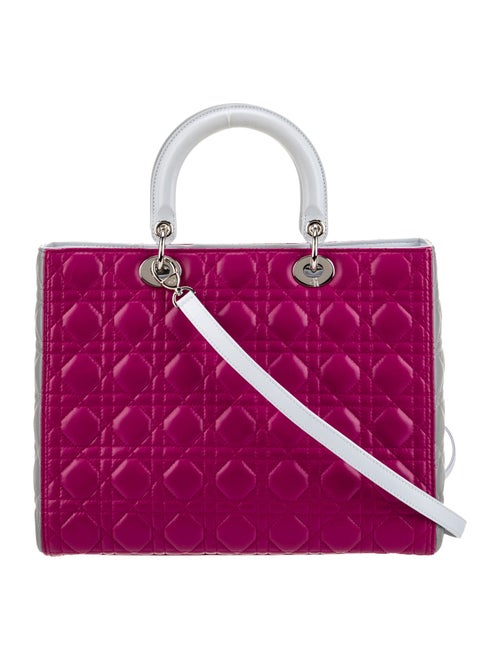 Christian Dior Cannage Lady Dior Large