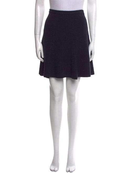 Christian Dior Wool Mini Skirt