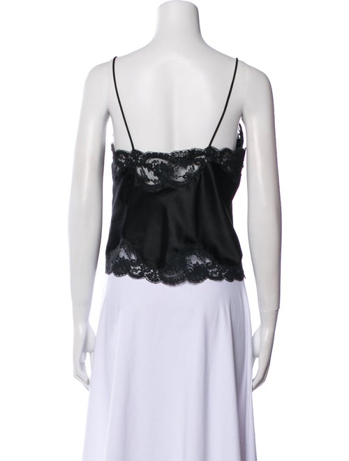 Christian Dior Square Neckline Sleeveless Crop Top
