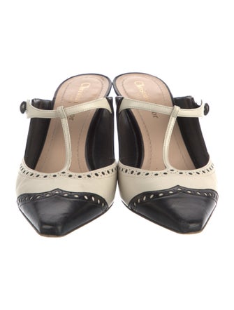 Christian Dior Leather Mules