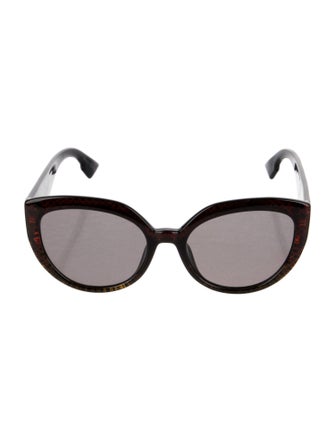 Christian Dior DDiorF Cannage Pattern Sunglasses