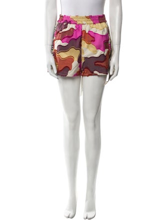 Christian Dior Printed Mini Shorts