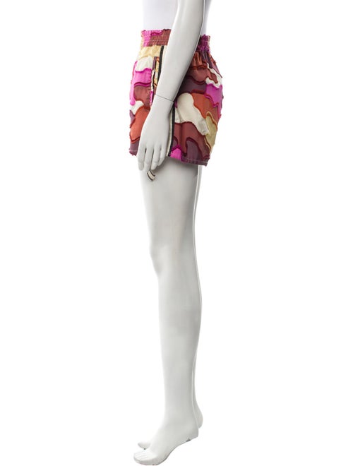 Christian Dior Printed Mini Shorts