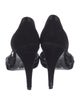 Christian Dior Suede D'Orsay Pumps