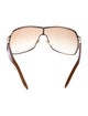 Christian Dior Diorprecoll 1 Oversize Sunglasses